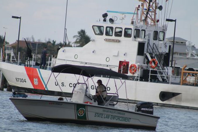 scenic view of fort myers beach bay and gulf from excursion boat